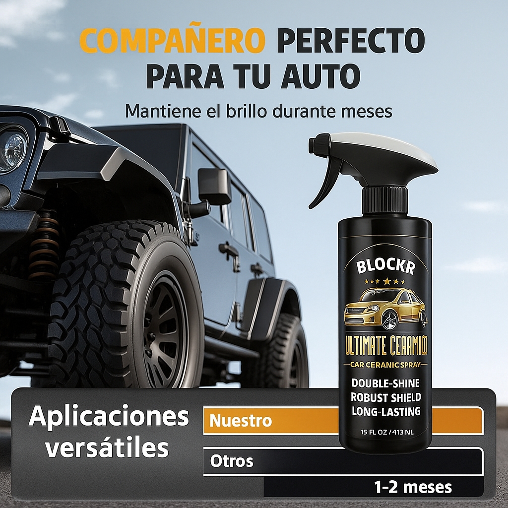 Blockr Tratamiento Ceramico Para Autos (500 Ml)