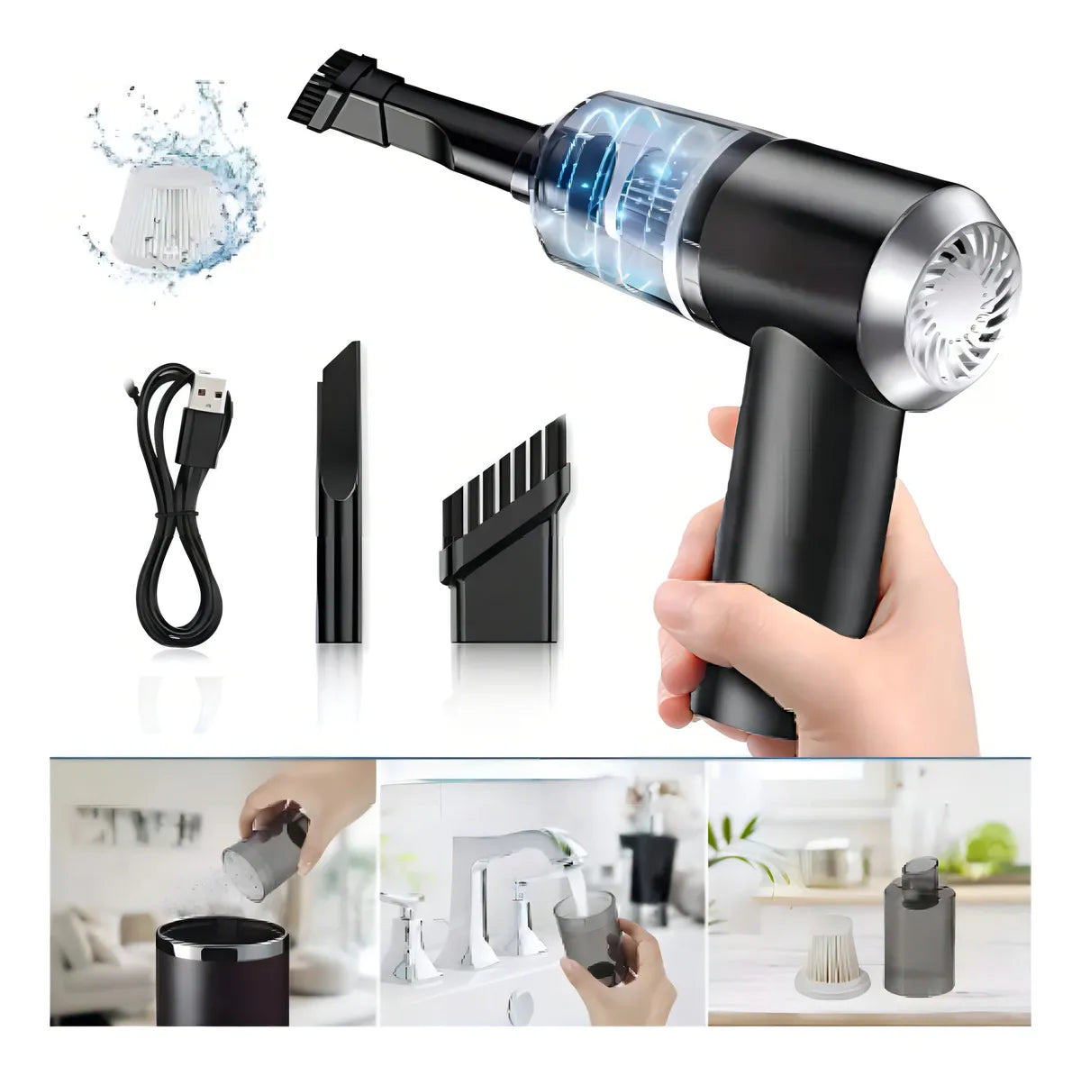 Aspiradora 3 en 1 Blockr