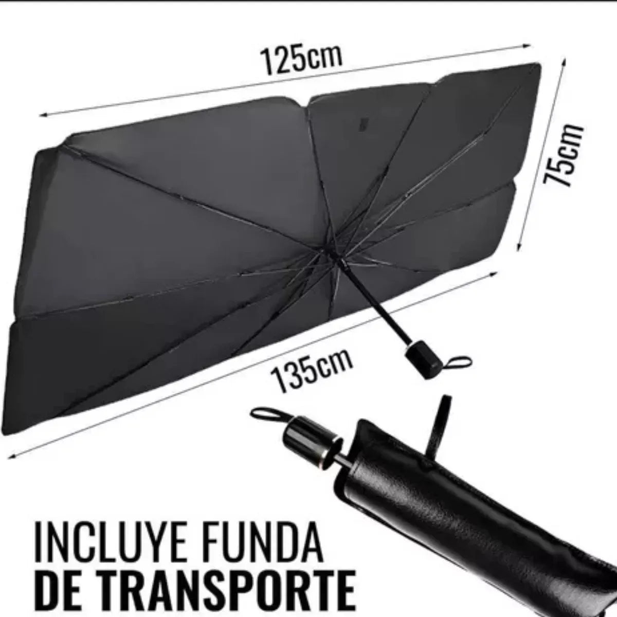 Paraguas Parabrisa anti sol y calor Blockr