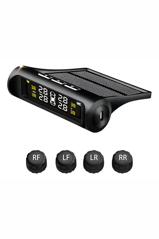 Medidor Sensor Digital Presión Neumáticos Auto Solar Blockr